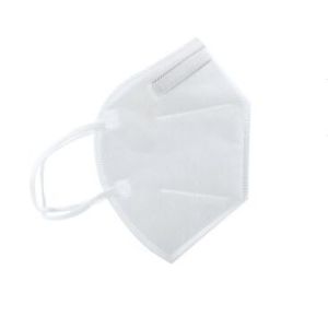 White Color KN95 Hygiene Face Mask For Personal Respiratory Protection