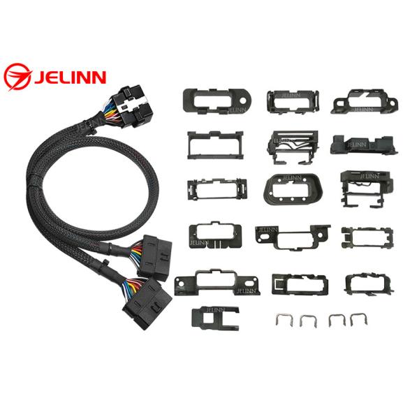 Quality Universal OBD 2 J1962 OBDII Obd2 T-harness Splitter Spliter Y Cable With Multi Mounting Brackets for All Car Makes wholesale
