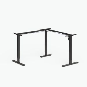 120KG Max Load Corner Standing Desk Frame Equipped With Powerful Electric System
