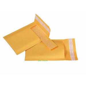 kraft bubble packaging envelope Poly matte shipping bubble bag packaging padded