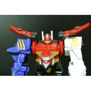 Super Champion Figure Transformer Robot Toy Plastic With Two Different Legs