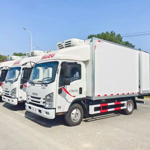 Isuzu 18 Cubic Meter Refrigerated Truck for Transporting Pork Strips -20