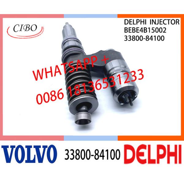 VOL 33800-84100 BEBE4B15002 Fuel engine Diesel Injector 33800-84100 BEBE4B15002 A3 for VOL L ENGINE TAIWAN 3