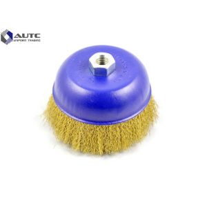 Cheap Copper Nylon Sanding Brush Polishing Rust Cup Stainless Steel Wire Durable for sale