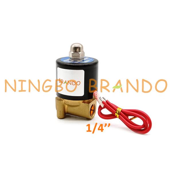 Quality UD-08 2W025-08 1/4 Inch Normally Closed Brass Solenoid Valve wholesale