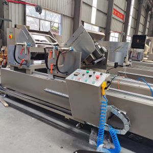Digital Display Double Head Sawing Machine 500mm Double Miter Saw For Aluminum