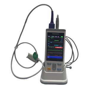 Handheld SpO2 ETCO2 Monitor Accurate Pulse Oximeter With Capnography Visual And