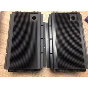 Aluminium Extrusion Power Box Heatsink Sandblast Anodized Outer Box