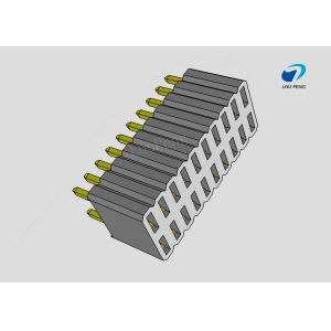 Female header, PCB Mount Receptacle, Vertical, Board-to-Board, 2x10Pin, 0.8mm