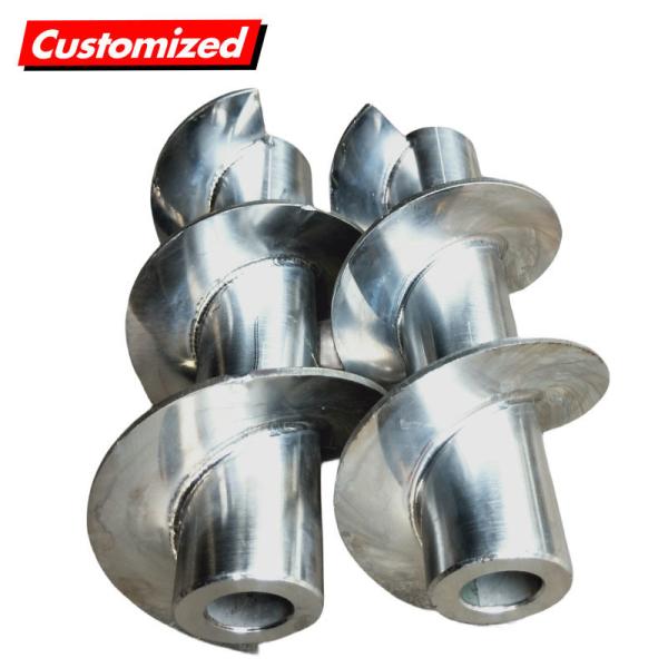 Quality Customizable Stainless Auger Screw Meat Grinder Flex Screw Auger wholesale