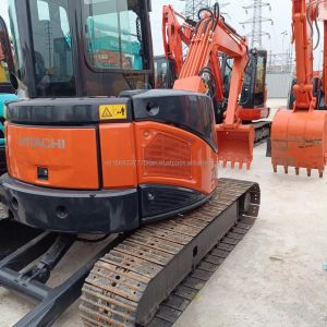 5ton Mini Excavator Hitachi ZX50u and Original Hydraulic Pump from Japan for
