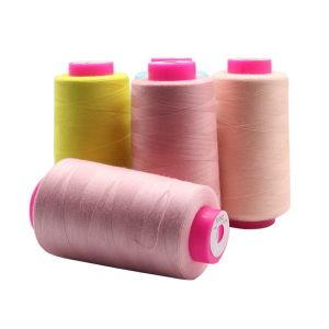Customized Polyester Cotton Core Spun Sewing Thread with 100G Weight and Spun