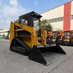 1000KG Capacity Skid Steer Loader TS65 55KW 75HP Compact Track Loader with EPA