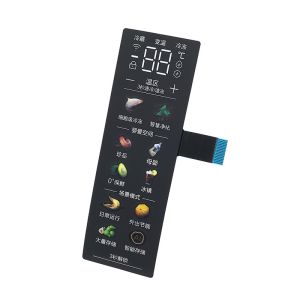 Conductive Ink Printed Capacitive Switches Household Human Machine Interface