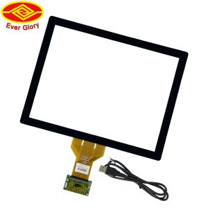 LCD LED 15 Inch Multi Touch Screen Panel For Interactive Whiteboard Waterproof
