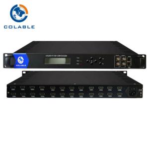 China New Cheap 8/12/16/24*HD+2*ASI to IP(spts & mpts)+2*ASI MPEG-4 AVC/H.264 Encoder COL5011F on sale