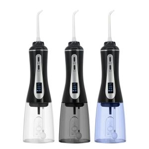 OLED Display Portable Water Flosser For Teeth RoHS Electric IPX7 Waterproof
