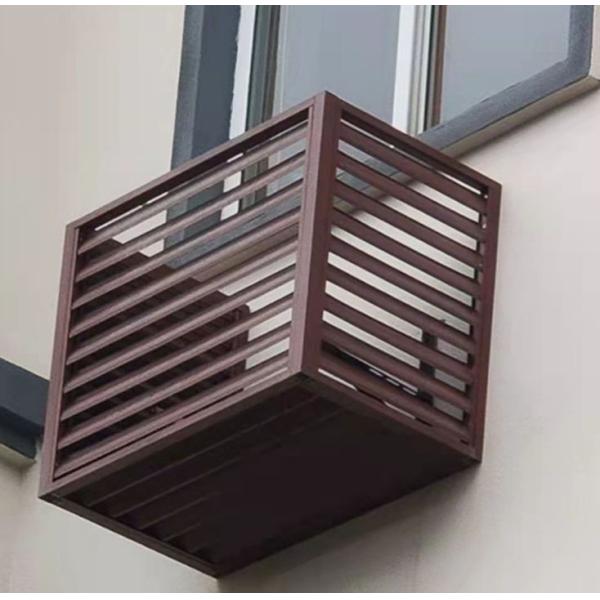 Quality Customized Air Conditioner Outer Hood Aluminum Veneer Customized As Required wholesale