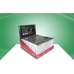 Offset Printing Cardboard Brochure Displays Box with PET Sleeve