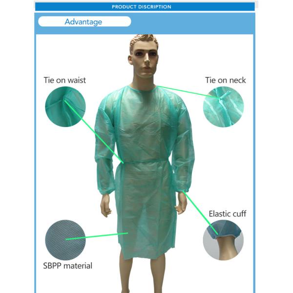Food / Electronic Disposable Protective Suit Accord With Hygienic Standards