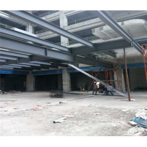 Cheap Waterproof Prefabricated Steel Structures Mezzanine With Floor Deck for sale