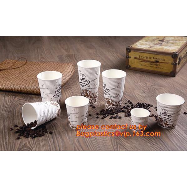 Food use disposable plastic paper cup and coffee lids, pla cups,biodegradable