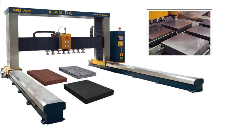 Heavy-Duty Gantry Intelligent Polishing Machine - Automatic Feed & Polishing