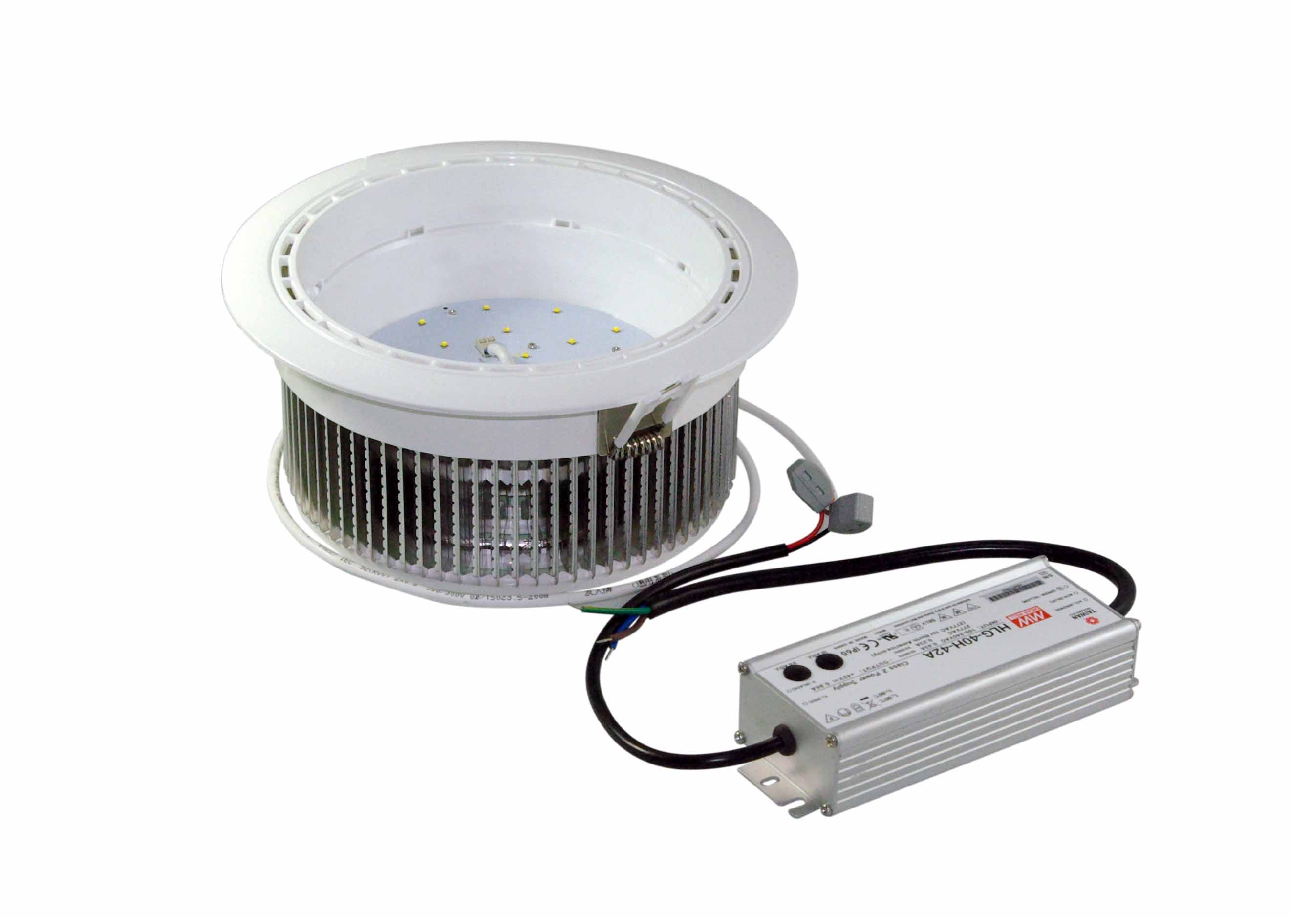 Cheap High Power Cree-Xbd Leds 24 × 1w Led Downlighters Lighting With Meanwell Driver for sale