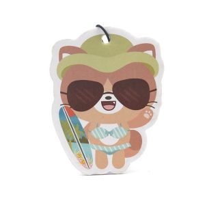 China Long Lasting Hanging Car Perfume Paperboard Air Freshener on sale