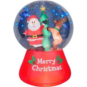 Outdoor Transparent Beautiful Giant Advertising Inflatables Snow Globe CE