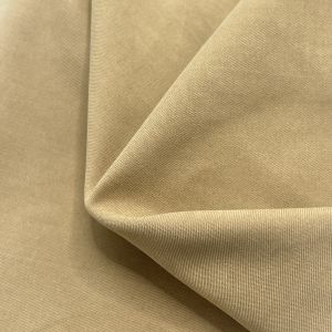 85% Polyester 15% Nylon Brushed Twill Peach Skin Beach Pants Fabric