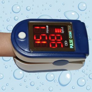 Black Yellow Mini Onyx Finger Pulse Oximeters with SpO2 Probe