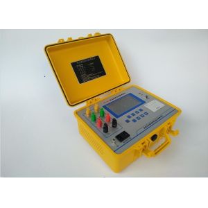 0.1μΩ Resolution Power Transformer Testing Equipment 3 Phase 10A Test Current