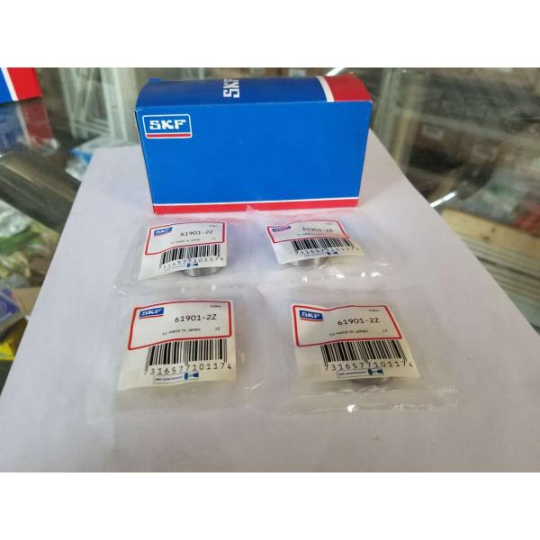 Wear Resistant Fag Deep Groove Ball Bearing , Thin Section Bearing 40 x 62 x 12mm