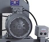 Compact structure Dual Piston Air Compressor Belt 7.5kw 8bar Three Phase