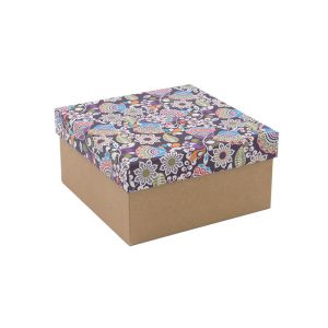 Recyclable Paper Gift Packaging Box Eco - Friendly Biodegradable Design