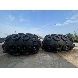 Black Customized Yokohama Pneumatic Fender Durable