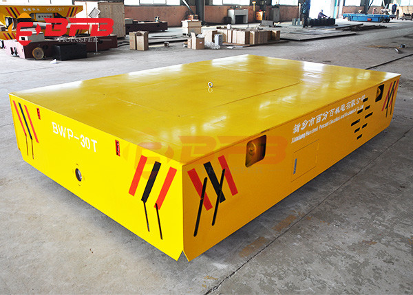 30 Ton Motorised Flat Bed Transport Wagon System For Metal Pipe Handling