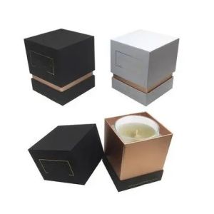 Pantone Candle Shipping Box Cardboard Corrugated Candle Packing Box