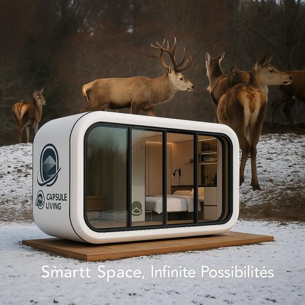 Intelligent System Outdoor Camping Cabin House Mobile Home Space Prefabricated