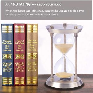 Skyringe Vintage Hourglass Sand Time Clock 1 Hour Hourglass Timer Free Sample