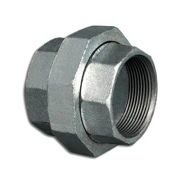 Quality Standard Galvanized Malleable Iron Pipe Fittings Union for Flexible Female Connection wholesale