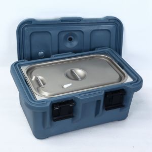 Top Loading Insulated Food Pan Carrier , 33L Insulated Food Transport Containers