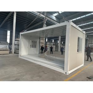 Rust Moisture Proof Folding Container House 20FT/40FT Customized Portable Prefab