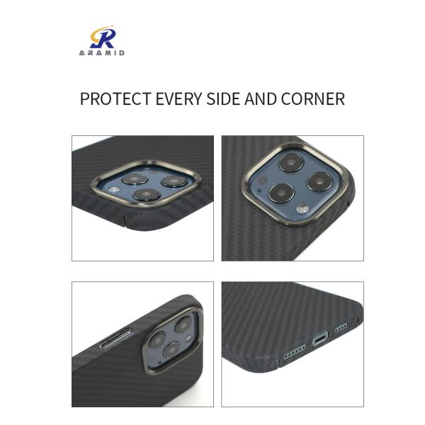 Anti Fingerprint Black iPhone 12 Mobile Case