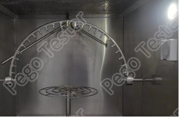 Waterproof Test Chamber JIS D0203 For R1/R2/S1/S2 Tests, IEC60529 For IPX3/IPX4/4K Tests
