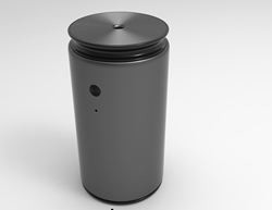 HOMEFISH Essential Oil Waterless Aroma Diffuser Aluminum Housing USB Rechargeabl