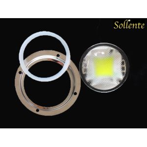 Glass Lens LED High Bay Light Fixtures With High Power LED Heatsink