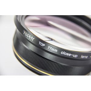 Cheap HD MRC Close Up Macro Lens , 67mm 77mm 82mm Ring Achromatic Lens for sale