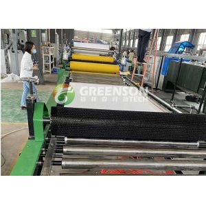 Cheap 7mm Thickness PVC Gypsum Ceiling Tiles Production Line With Engineer Troubleshooting Support for sale